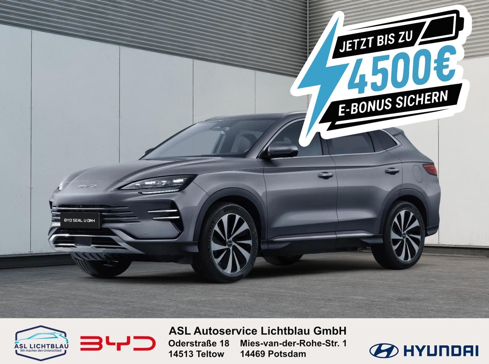 BYD Seal U PHEV Comfort Bis zu 4500€ E-Auto Förde...