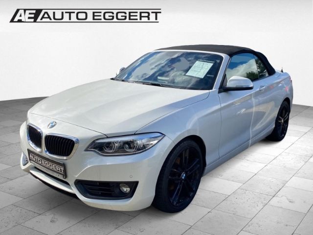 BMW 218 Advantage EU6d-T i Cabrio Navi Leder Soundsy