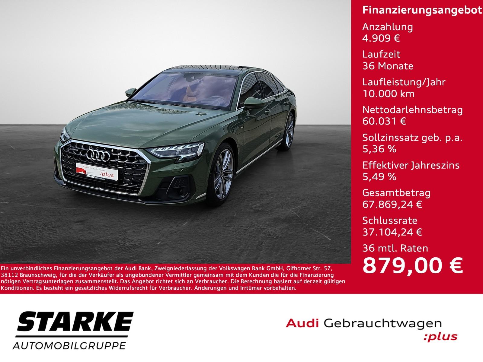 Audi A8 50 TDI tiptronic quattro S-line NaviPlus Matr