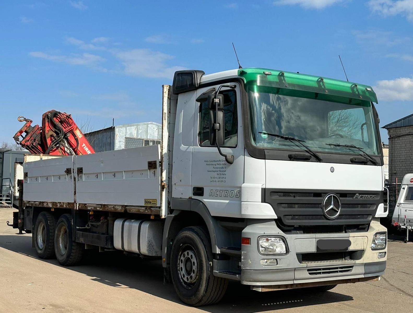 Mercedes-Benz Actros 2636 6x4 mp2 tirre euro 222 radio 5 hyd