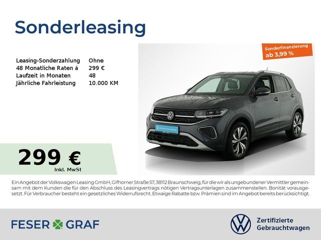 Volkswagen T-Cross Style NEU 1.0 TSI DSG Navi IQ-LED SiHz