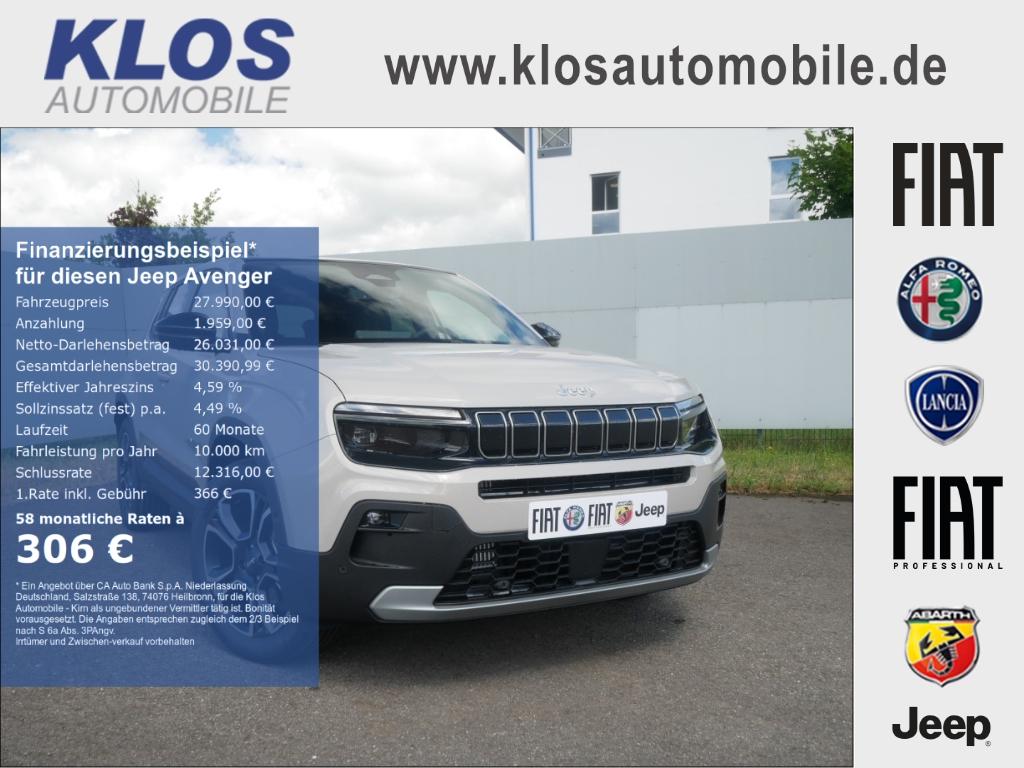 Jeep Avenger SUMMIT e-Hybrid 1.2 110 PS DCT6 SCHIEBED