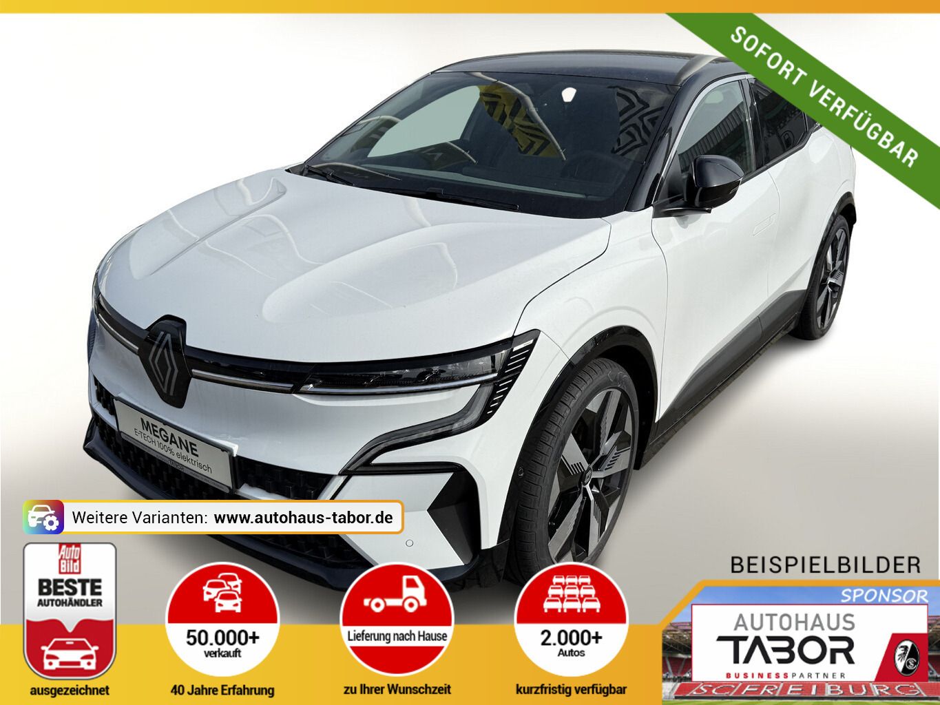 Renault Megane E-TECH Techno 220 Comfort Range UVP-19%*