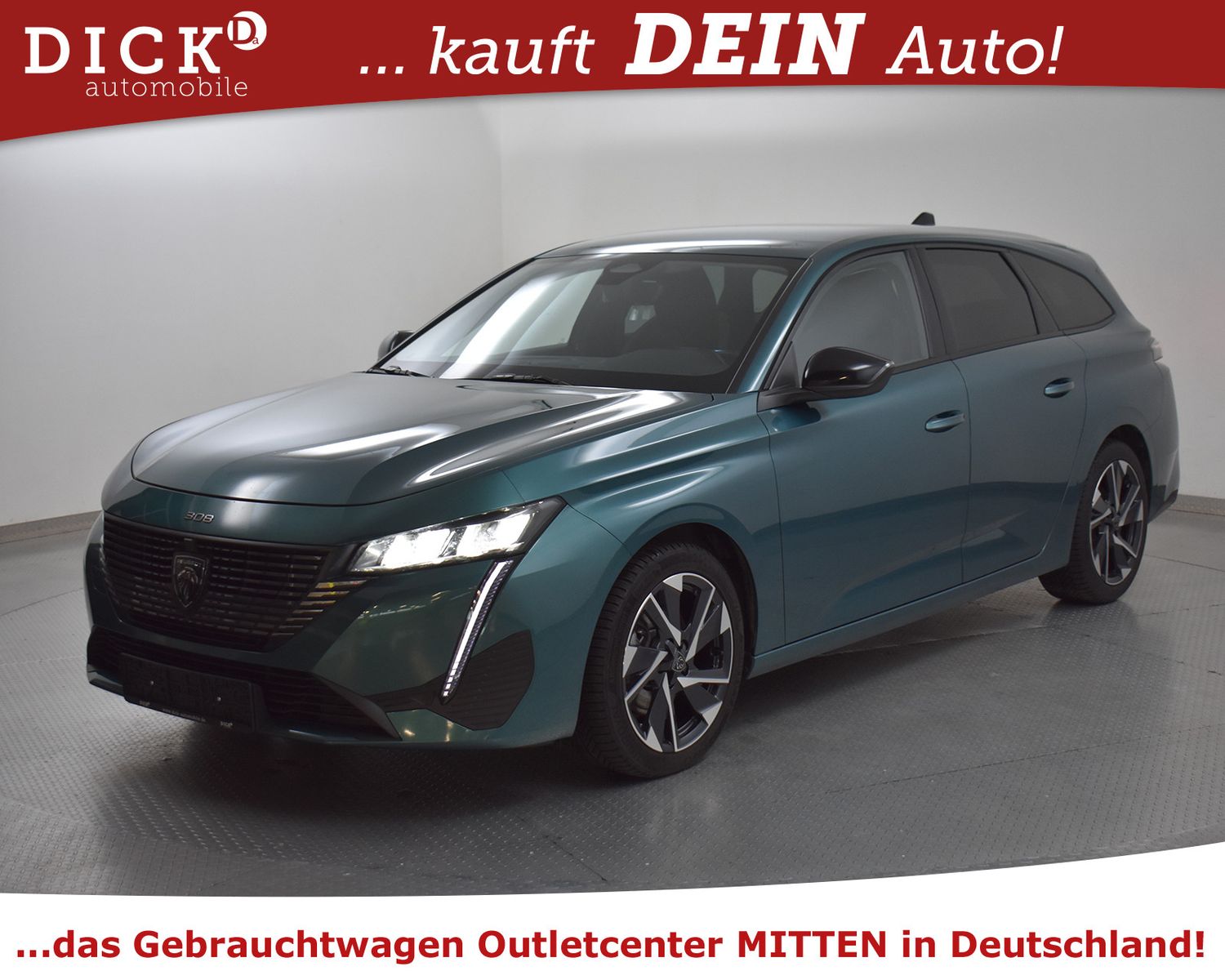 PEUGEOT 308 SW 1.5d Aut Allure Pack VIRTU+KAM+LED+ACC+NA - Image 4