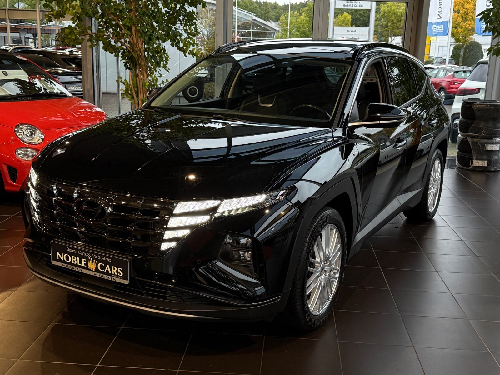 Fahrzeugabbildung Hyundai TUCSON Prime Mild-Hybrid AHK PANO 360° LEDER
