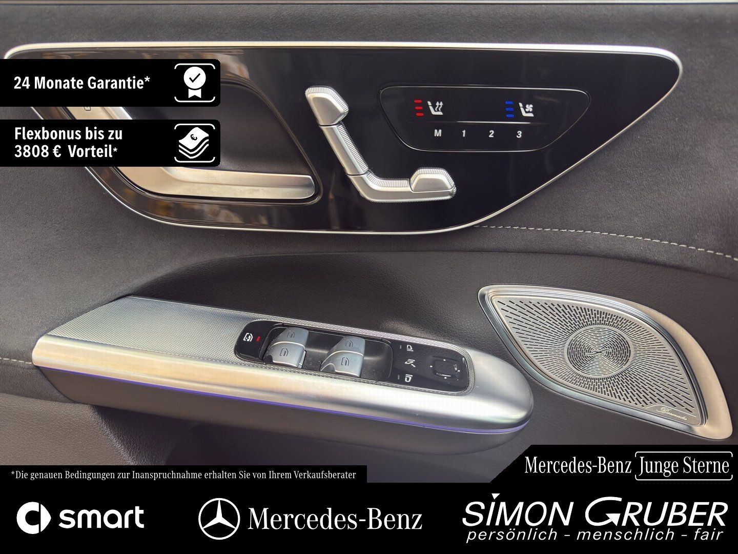 Fahrzeugabbildung Mercedes-Benz EQE 43 4M SUV AMG Night Pano HUD Sitzklima Nappa