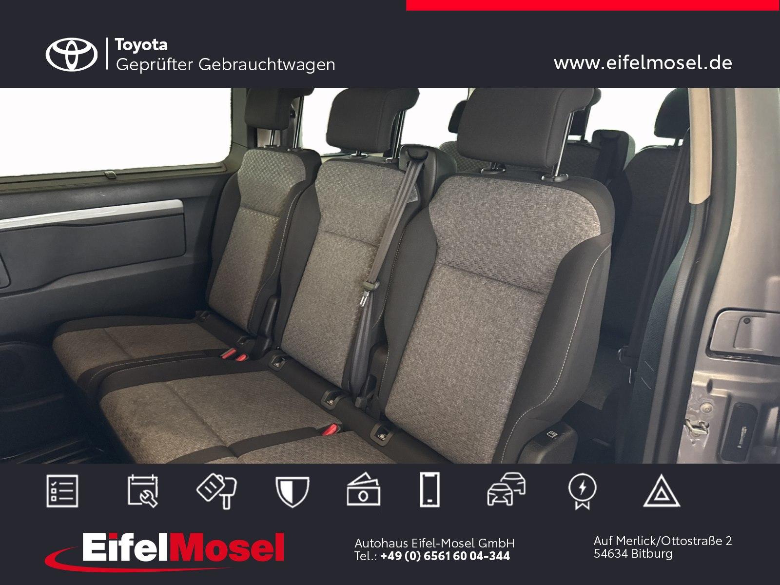 Toyota Proace Verso L2 Team 8 Sitze bis 15 Jahre Relax 