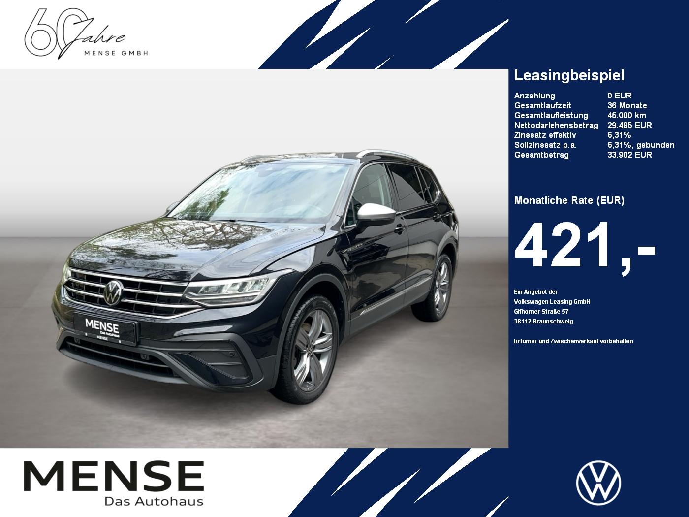 Volkswagen Tiguan Allspace 2.0 TSI 4Motion DSG Life AHK|HUD