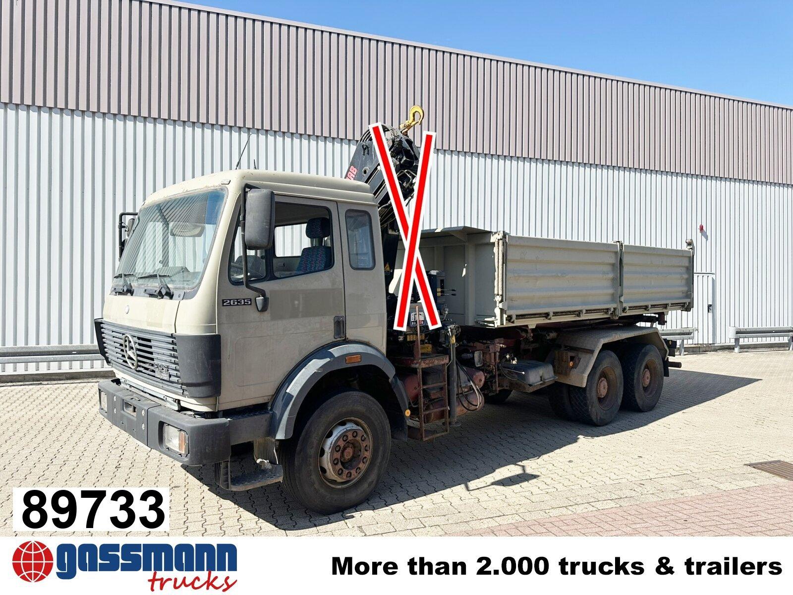 Mercedes-Benz SK 2635K 6x4, V8, Dautel-Kipper, Wechselsystem