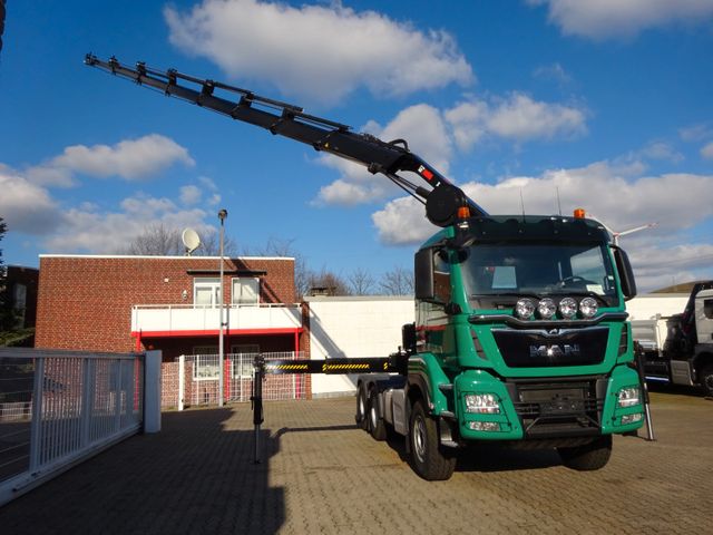 MAN 26.500 TGS SZM + NEU HIAB 258 Kran 7 x Hydr.