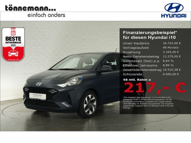 i10 FACELIFT TREND+NAVI+RÜCKFAHRKAMERA+SITZ-/LEN