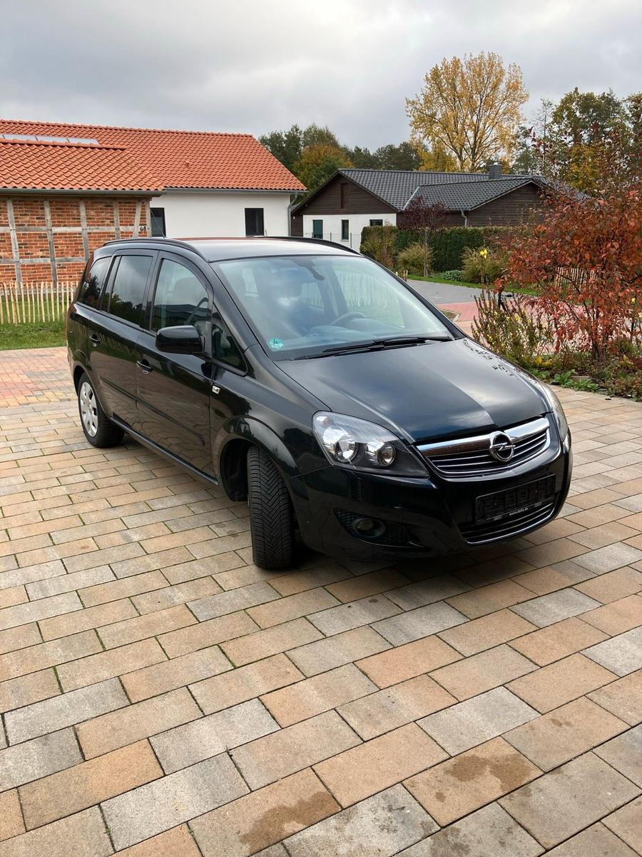 Opel Zafira 2014 — вигляд ззаду