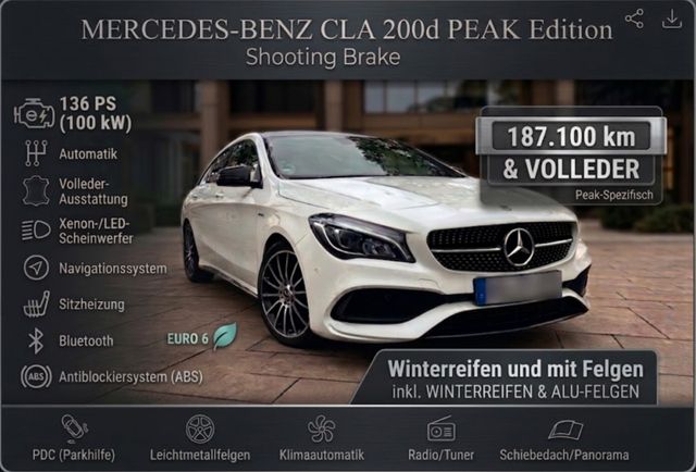 MERCEDES-BENZ Mercedes CLA 200d AMG Line | Night-Paket 