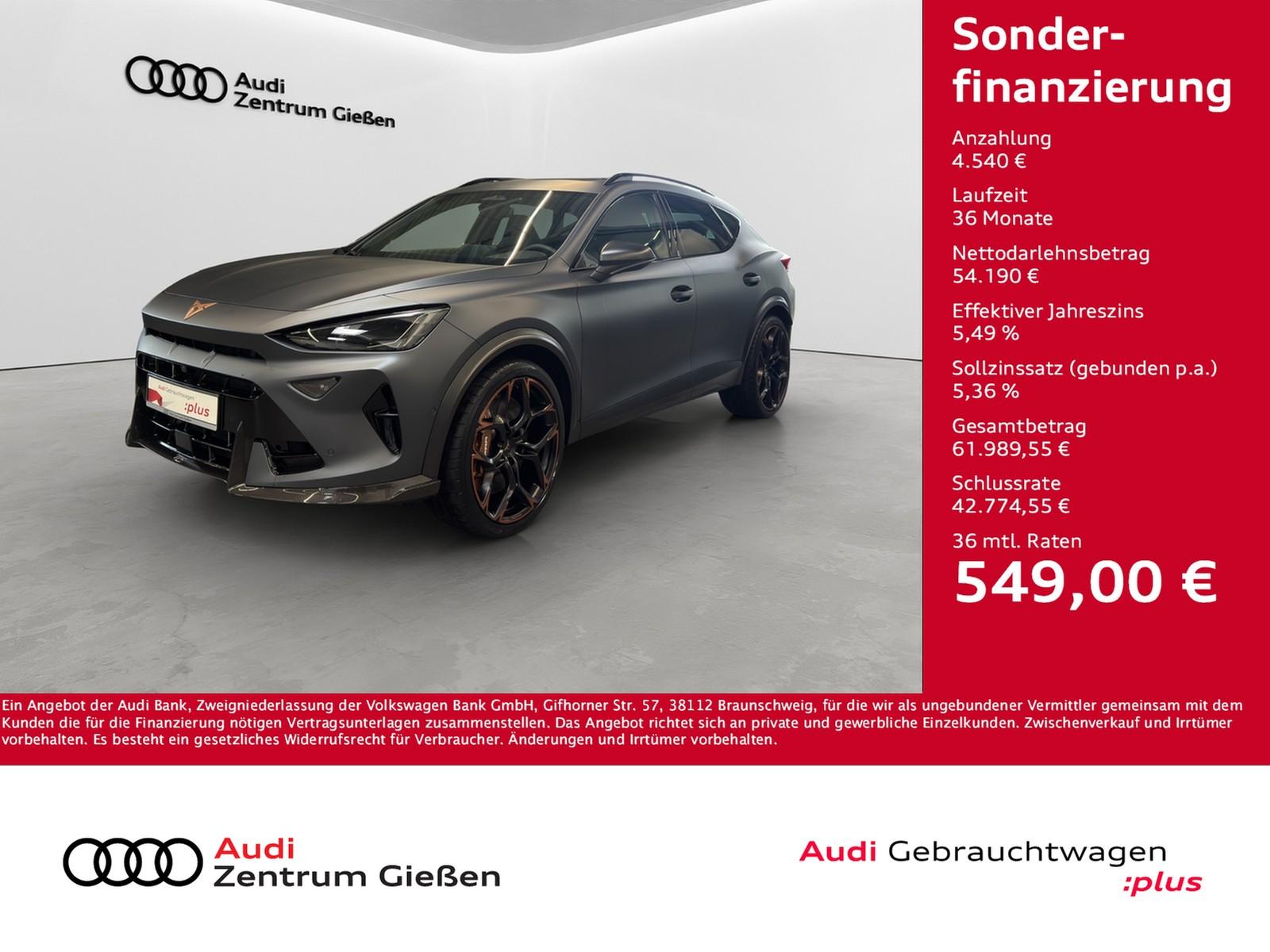 Cupra Formentor 2.5 TSI DSG 4Drive VZ5 Carbon Pano Nav