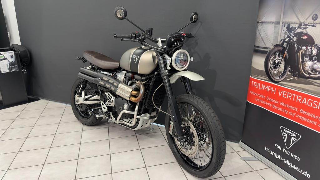 Triumph SCRAMBLER 1200 XC Zubehör ohne Ende! Top Optik