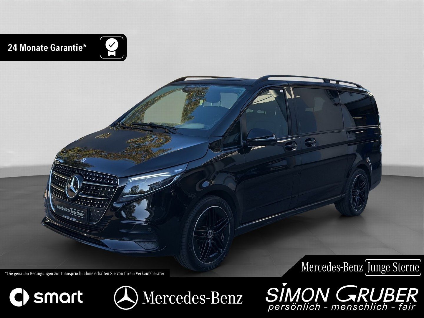 Fahrzeugabbildung Mercedes-Benz V 300 d 4M Ava L AMG Night Airmatic Tisch 7Sitze