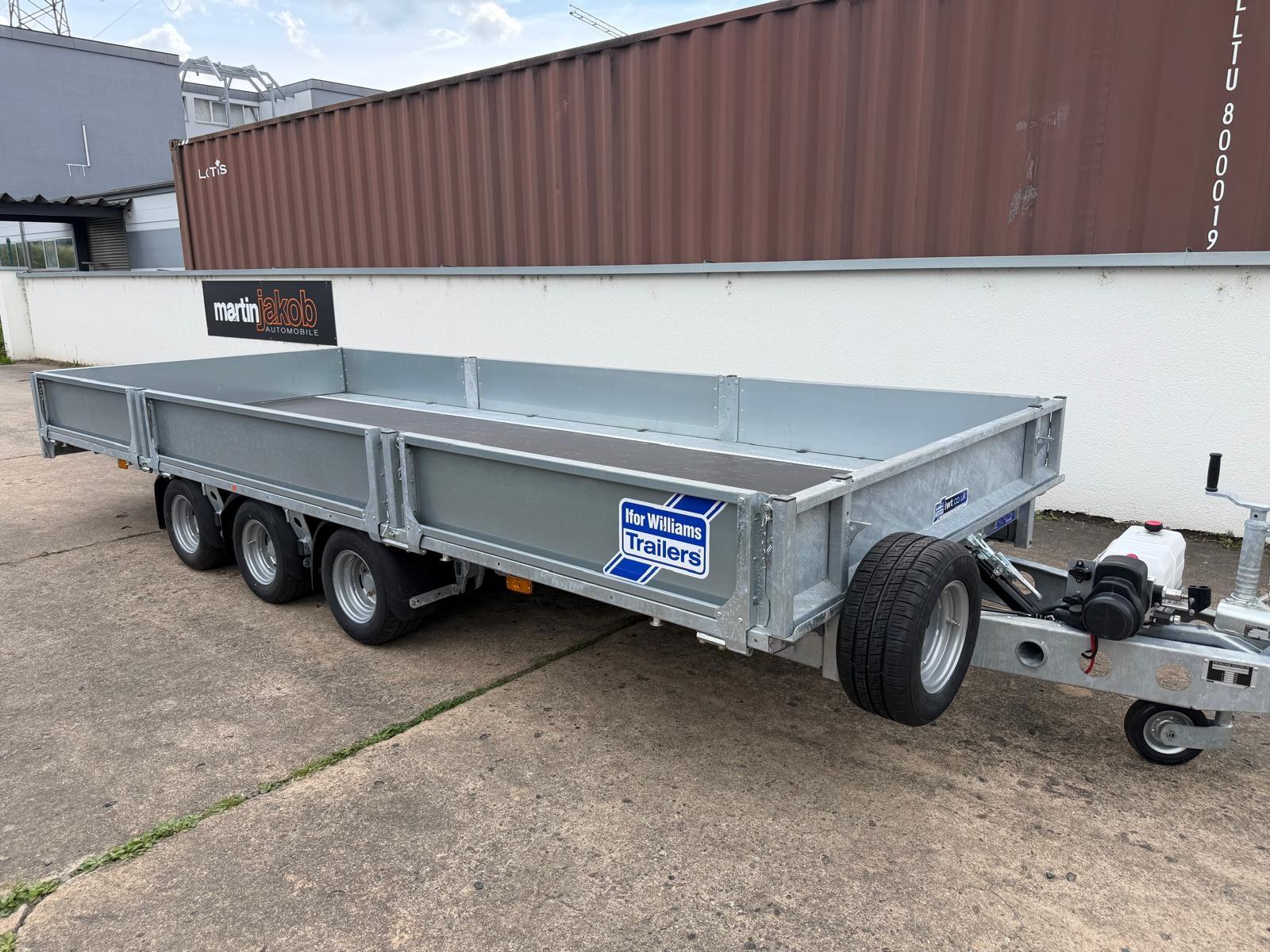 Ifor Williams Kipp-Anhänger TB5021+3.5T+Hydraulik.Kippbar