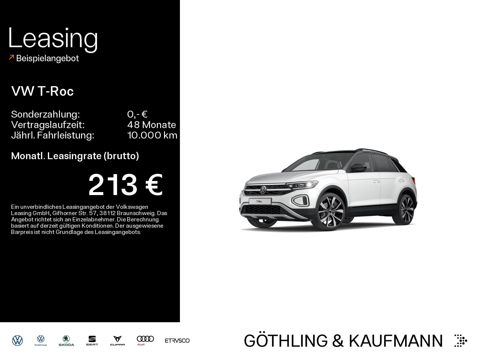 Volkswagen T-Roc Style 1.5 TSI DSG*NAVI*BLACKSTYLE*KAM*E:HE