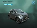 Smart EQ fortwo PRIME+22kW+KAMERA+EXCLUSIVE+PLUS-PAKET - : Grau, Vollleder, Panorama-Dach