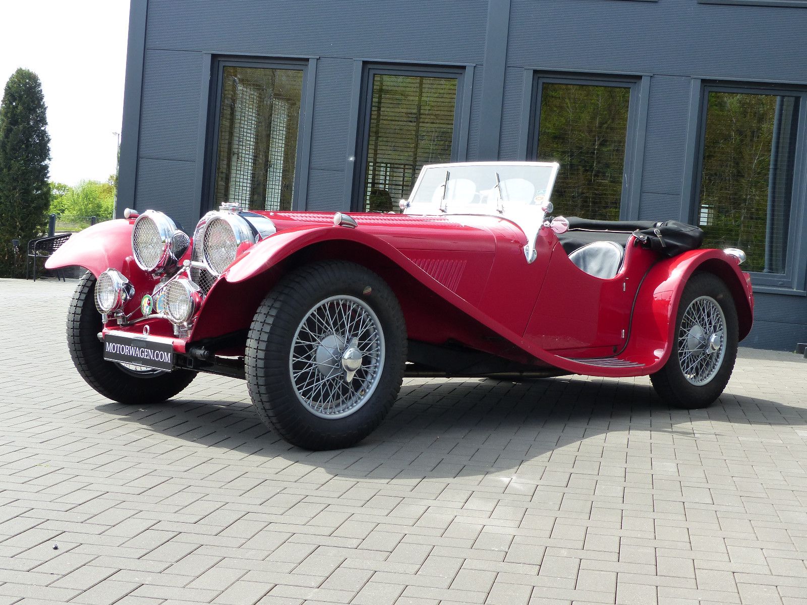 Fahrzeugabbildung Jaguar SS 100 3,5 Litre Roadster