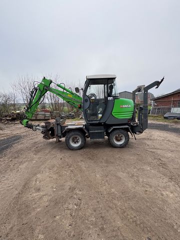 Jiný Hansa Friedhofsbagger/Mobilbagger ARZ531 40 km/h