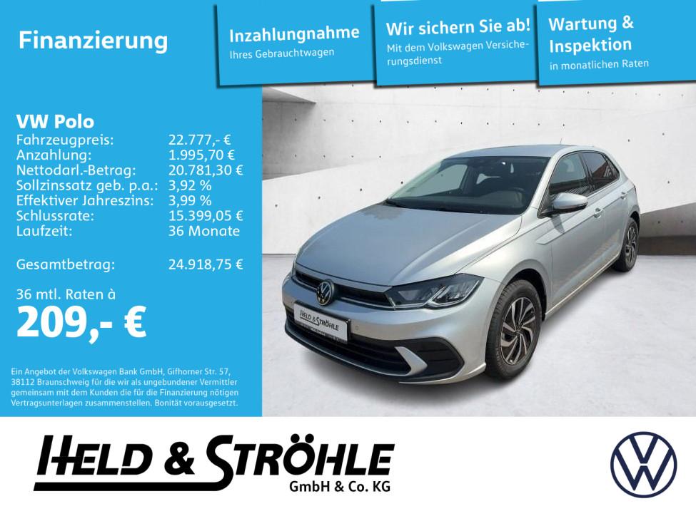 Volkswagen Polo Life 1.0 DSG IQ-Drive LED ALU15 SiHZ ACC