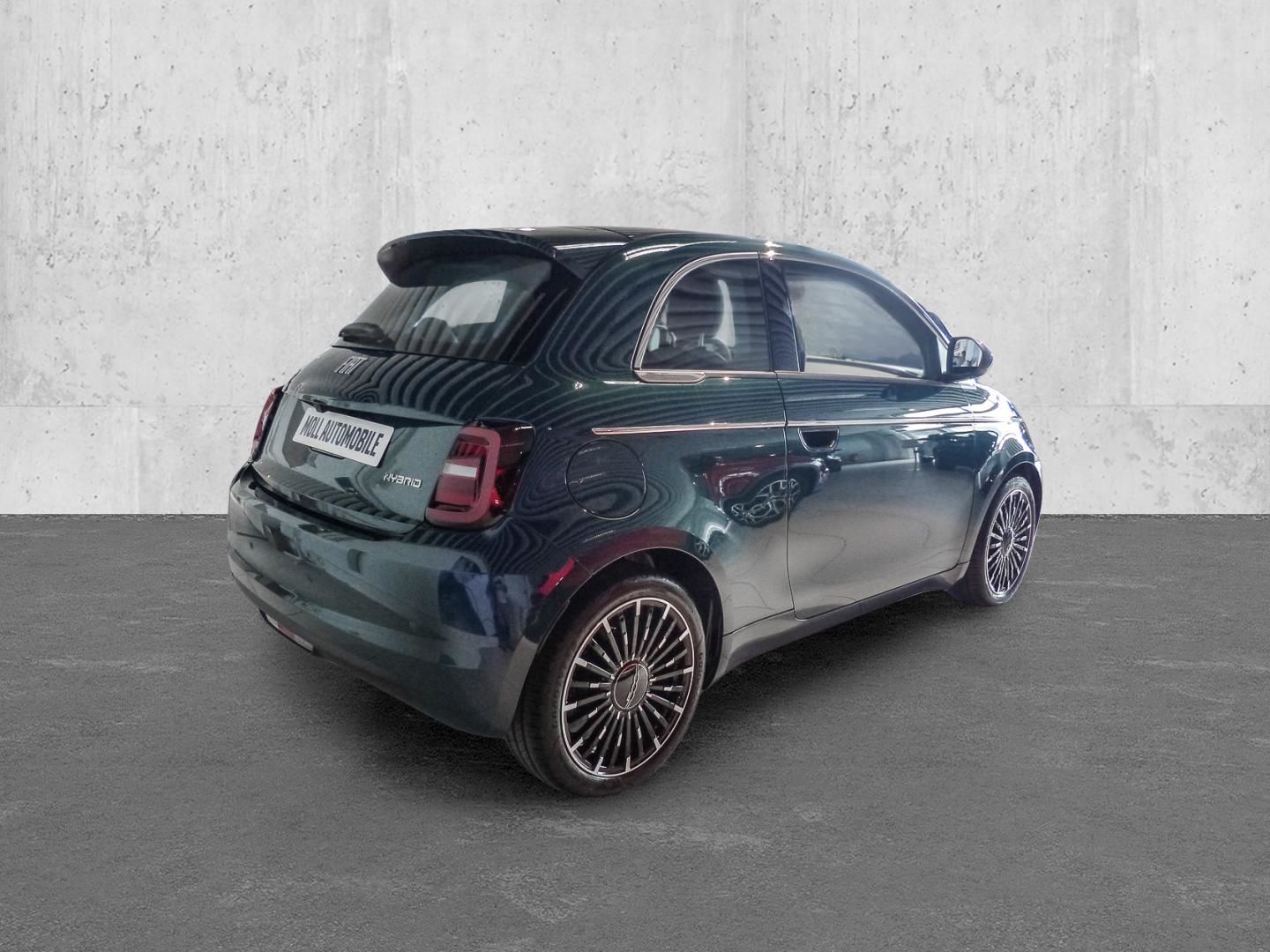 Fiat 500e La Prima Navi Leder LED Apple CarPlay Klima imagem 2