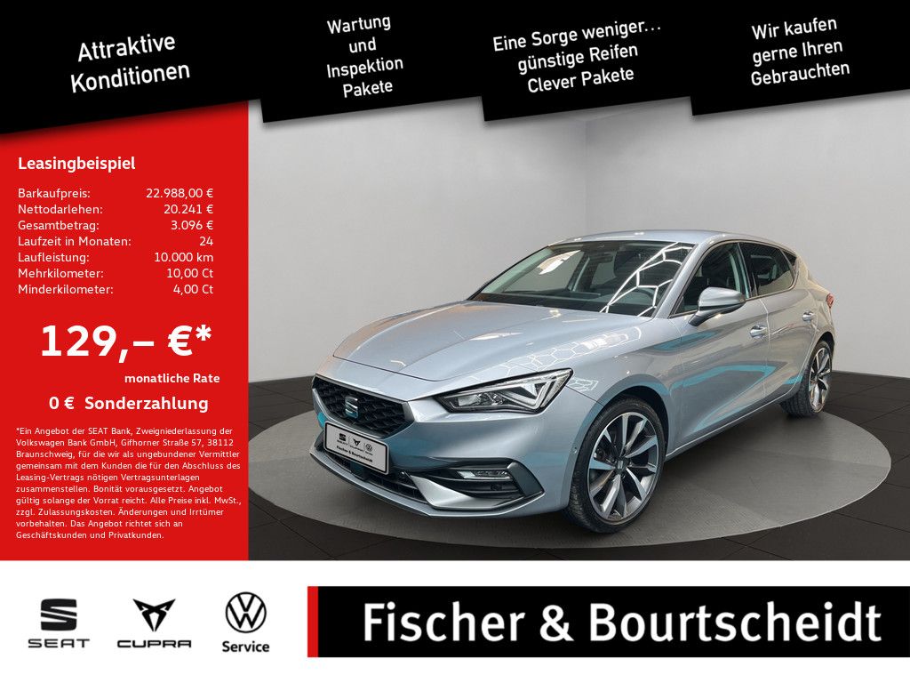 Seat Leon 1.5 FR ERDGAS PDC SHZ KAMERA NAVI ACC LED