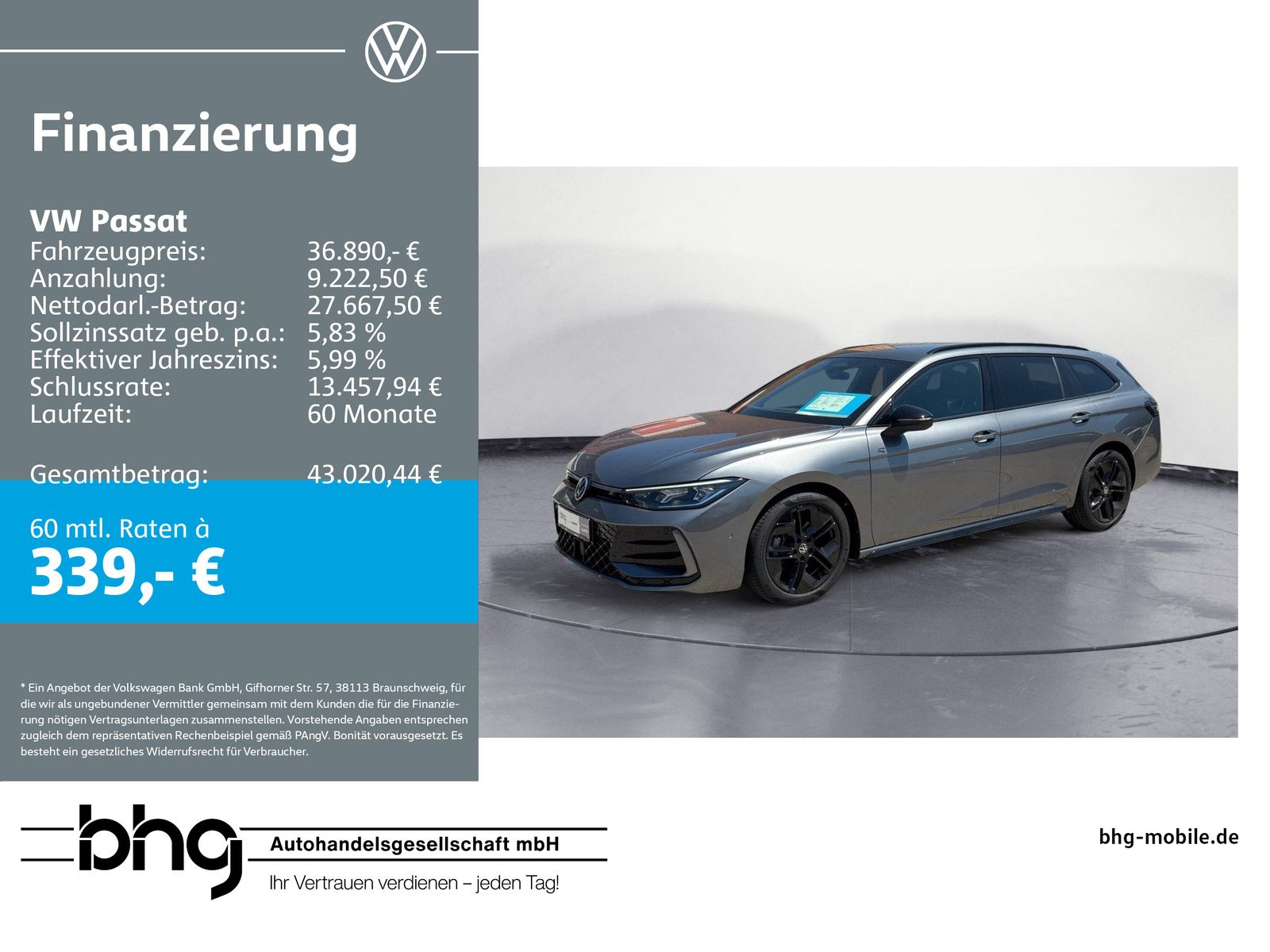 Volkswagen Passat R-Line 2.0 TDI DSG *AHK*NAVI*KAMERA*