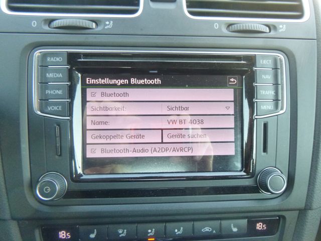Fahrzeugabbildung Volkswagen Golf VI Cabriolet 1,4 TSI >AUT/NAV/SHZ/TEMP<