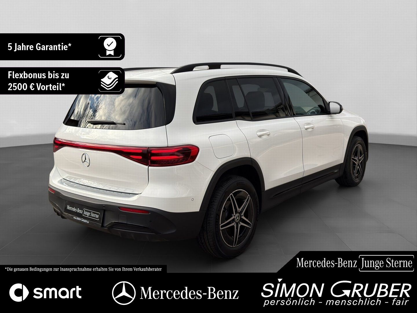 Fahrzeugabbildung Mercedes-Benz EQB 300 4M AMG Night 360 Winter 7Sitze Model 25