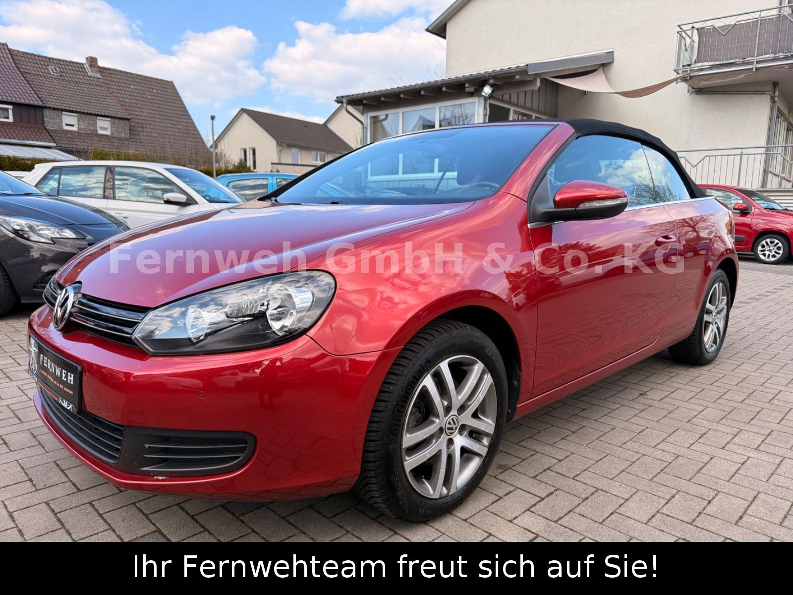 Volkswagen Golf VI Cabriolet Basis BMT // 1.HAND // TÜV NEU