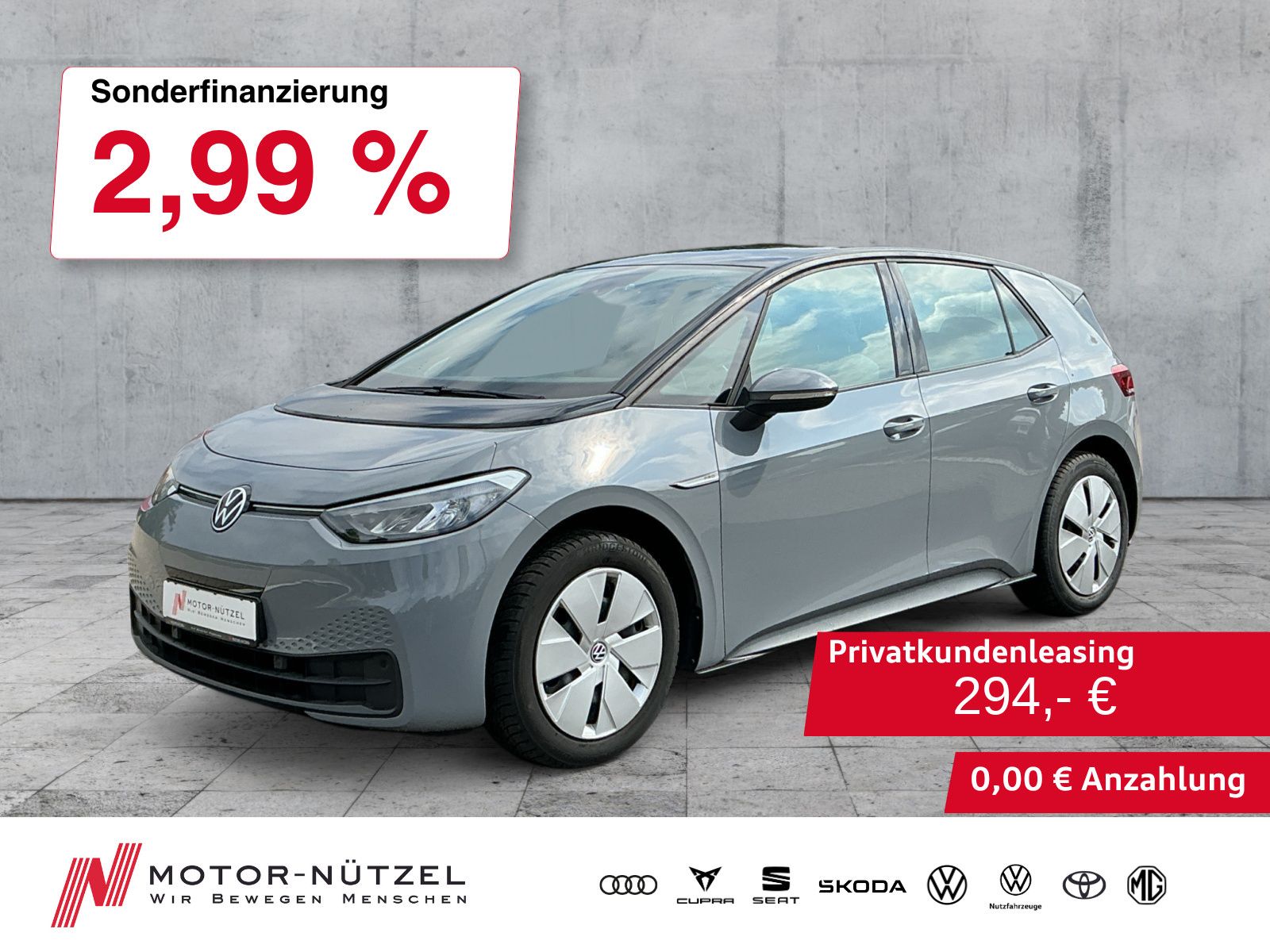Volkswagen ID.3 150KW Pro LED+NAVI+SHZ+DAB+WÄPU+18Z