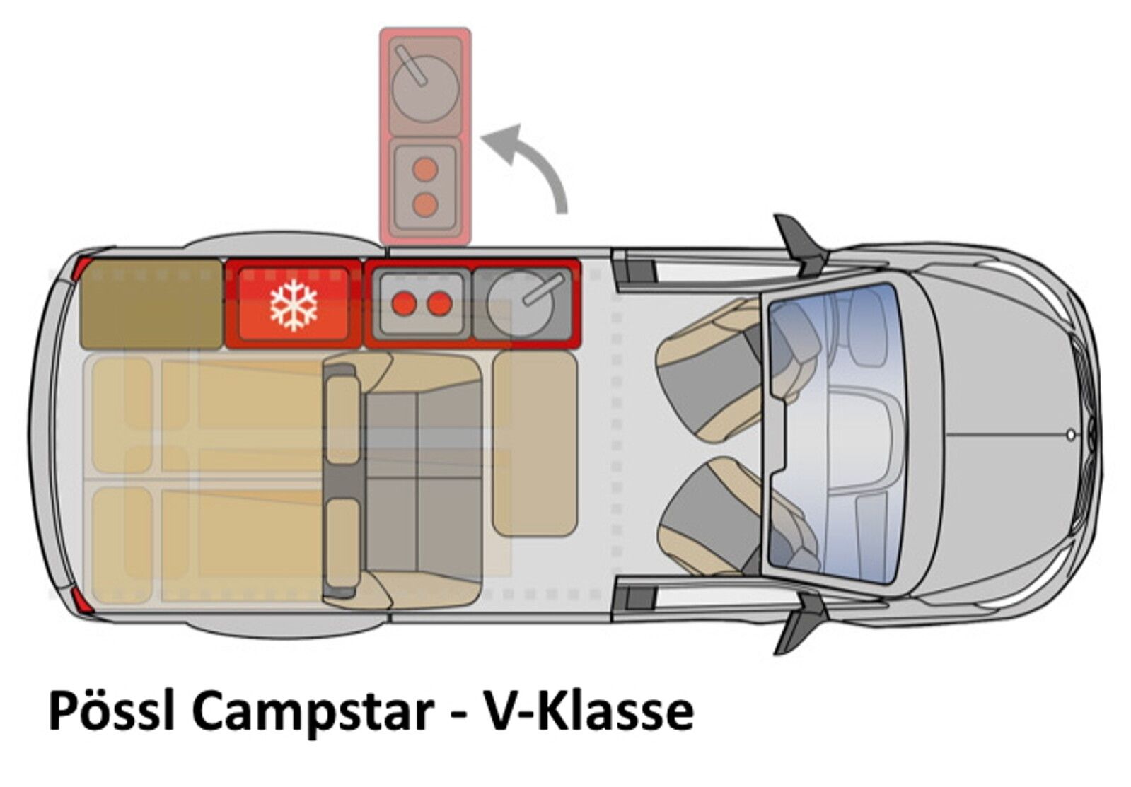 Fahrzeugabbildung Pössl Campstar V 250 d Sonderzins 4,99%