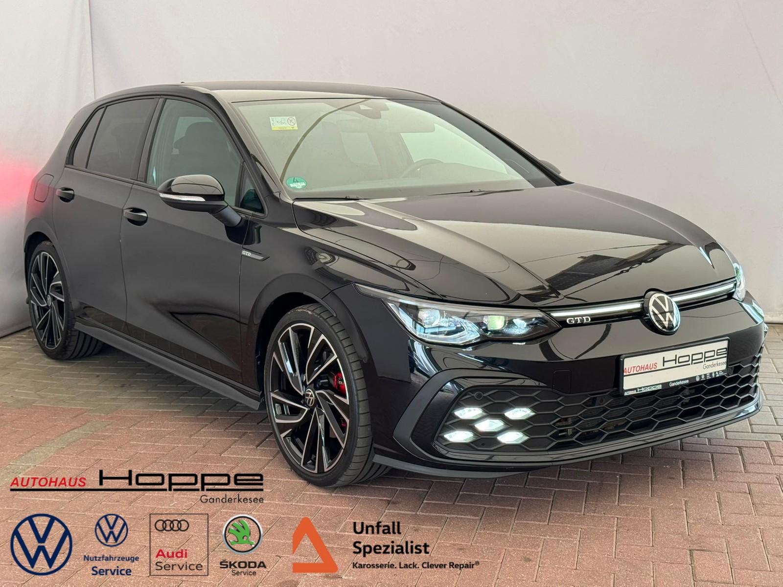 Volkswagen Golf VIII GTD 2.0TDI DSG+AHK+KAMERA+H&K+STHZ+MAT