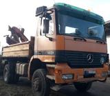 Mercedes-Benz Actros 1831 V6 / 4x4 / Manuel / Kipper / Kran - Angebote