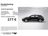 Audi A3 Sportback 30 TFSI advanced AHK/Business/Sound - Audi A3 Jahreswagen: Sportback