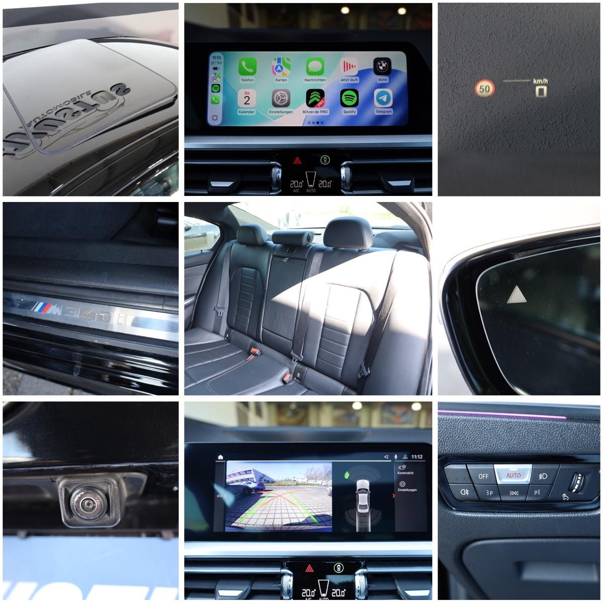 BMW M340i xDrive/M/KAMERA/HUD/SBD/SHZ/LHZ/APPLE/R19