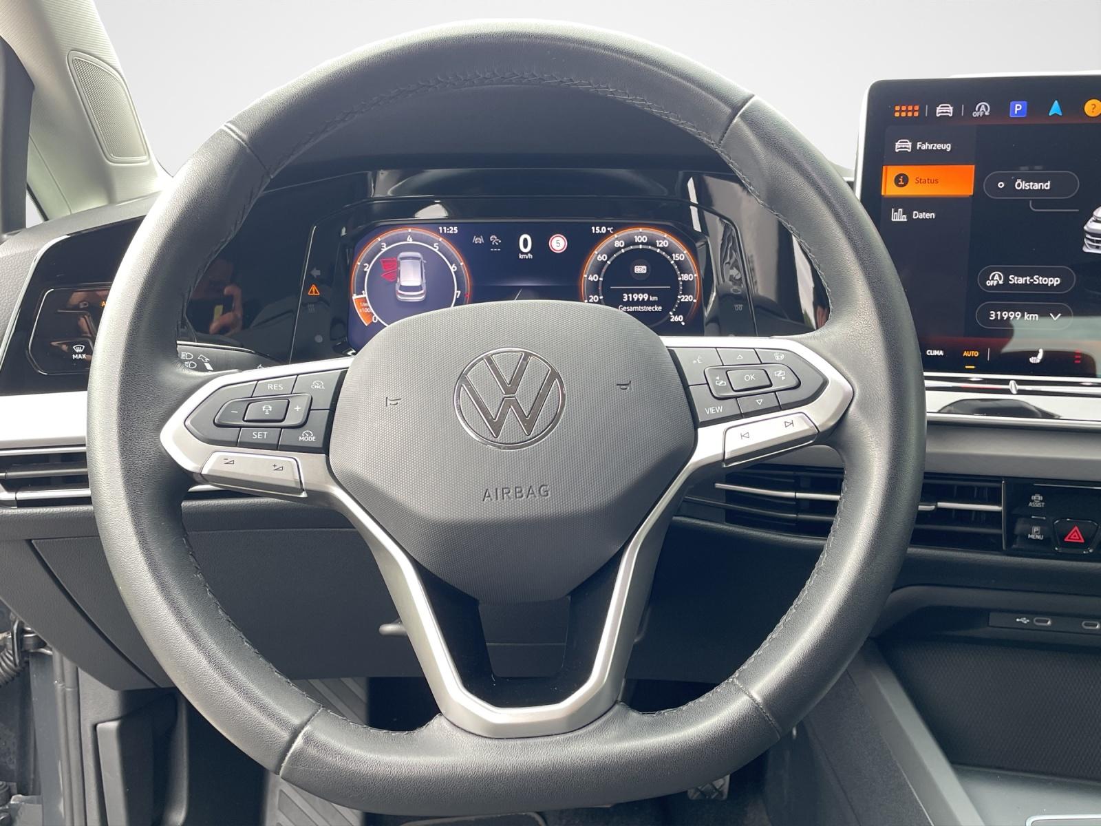 Volkswagen Golf 1.5 eTSI DSG Life HeadUp Navi LED PDC LM, миниатюра 9
