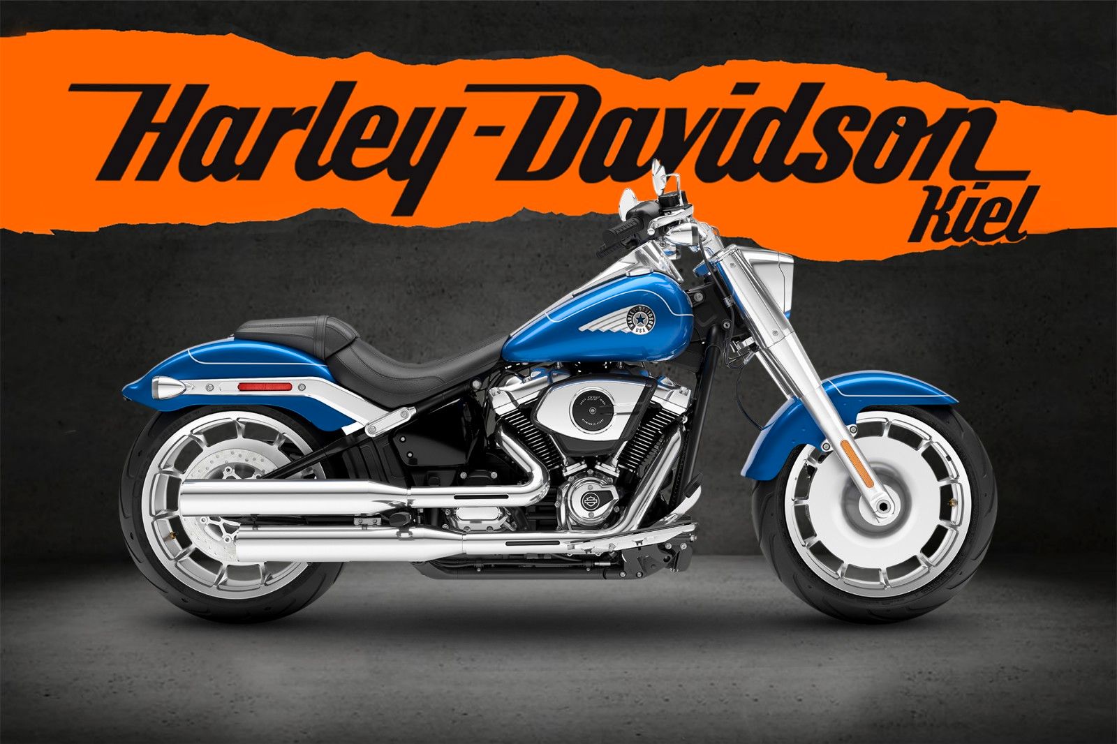 Fahrzeugabbildung Harley-Davidson FAT BOY FLFB 117 ci - MY25 - Kurzfr. Verfügbar
