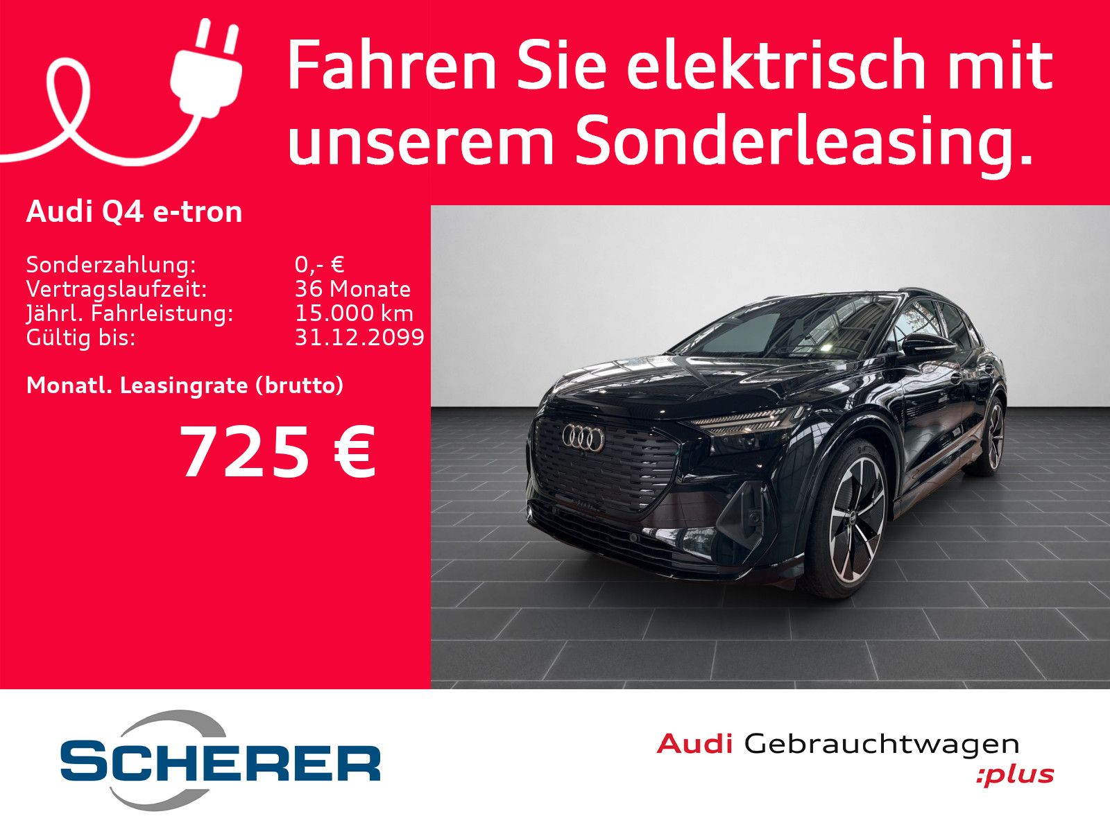 Audi Q4 e-tron 50 S-Line RFK*KESSY*LM21*SHZ*MATRIX uv