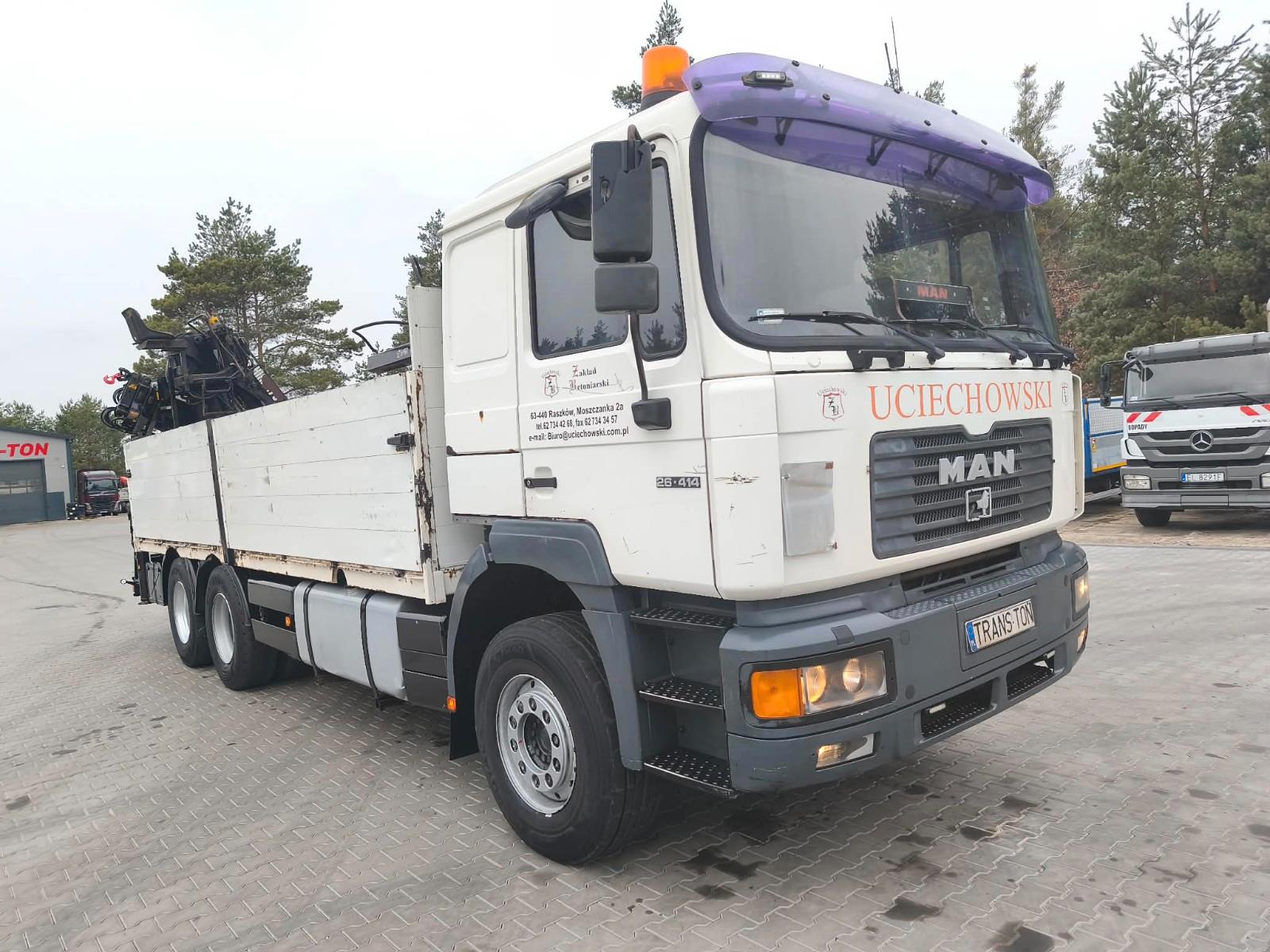MAN 26.414 6x4 Hiab 175 6,2t 9,9m