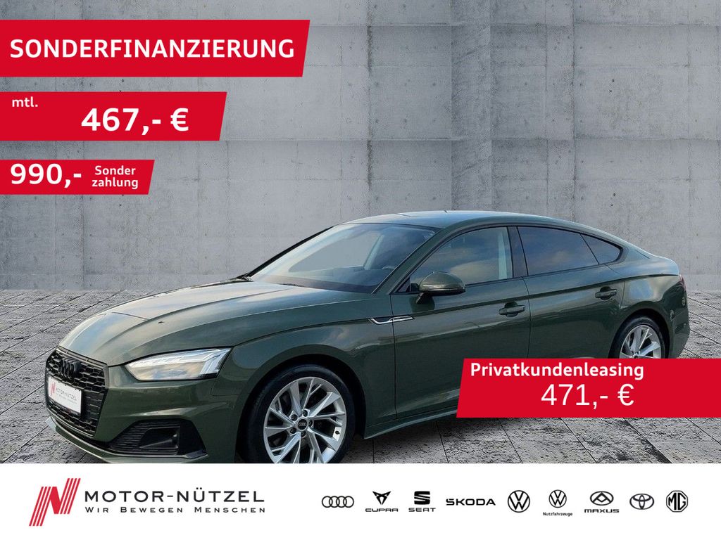 Audi A5 Sportback 35 TDI S-TR ADVANCED MATRIX+NAV+RFK