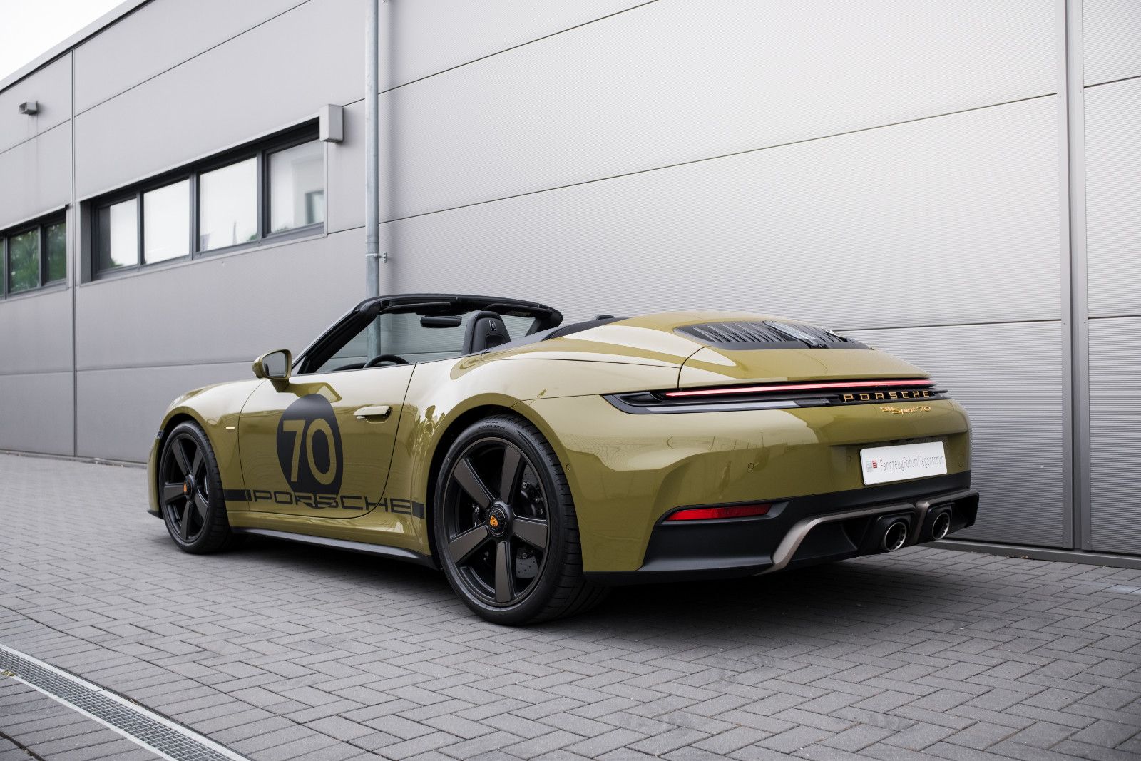 Fahrzeugabbildung Porsche 911 Spirit 70-PCCB-PDCC-Inno-Burm.-Lift-LP 271TE