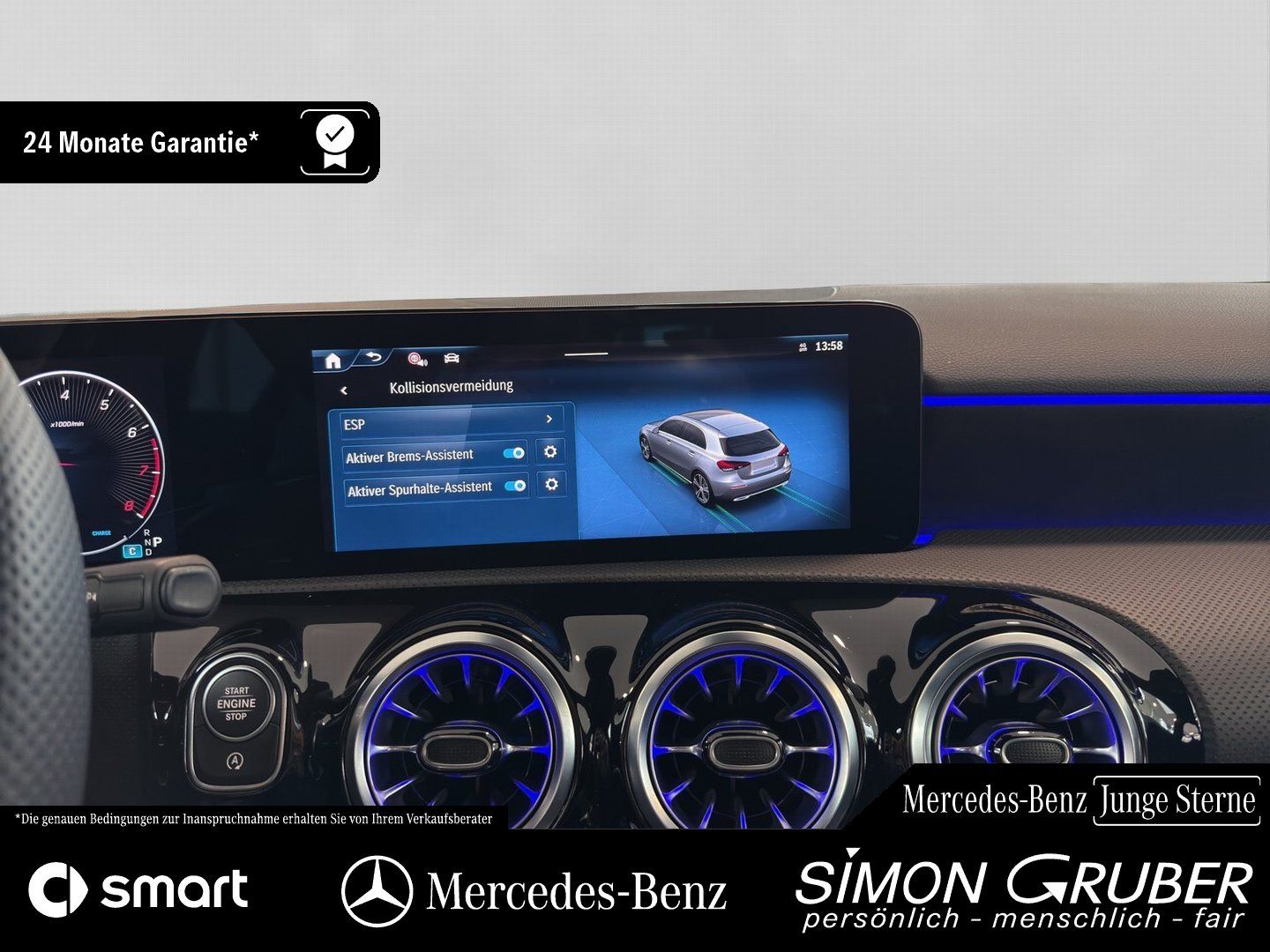 Fahrzeugabbildung Mercedes-Benz A 200 AMG Line KeyGo MultiBeam Kamera Distronic