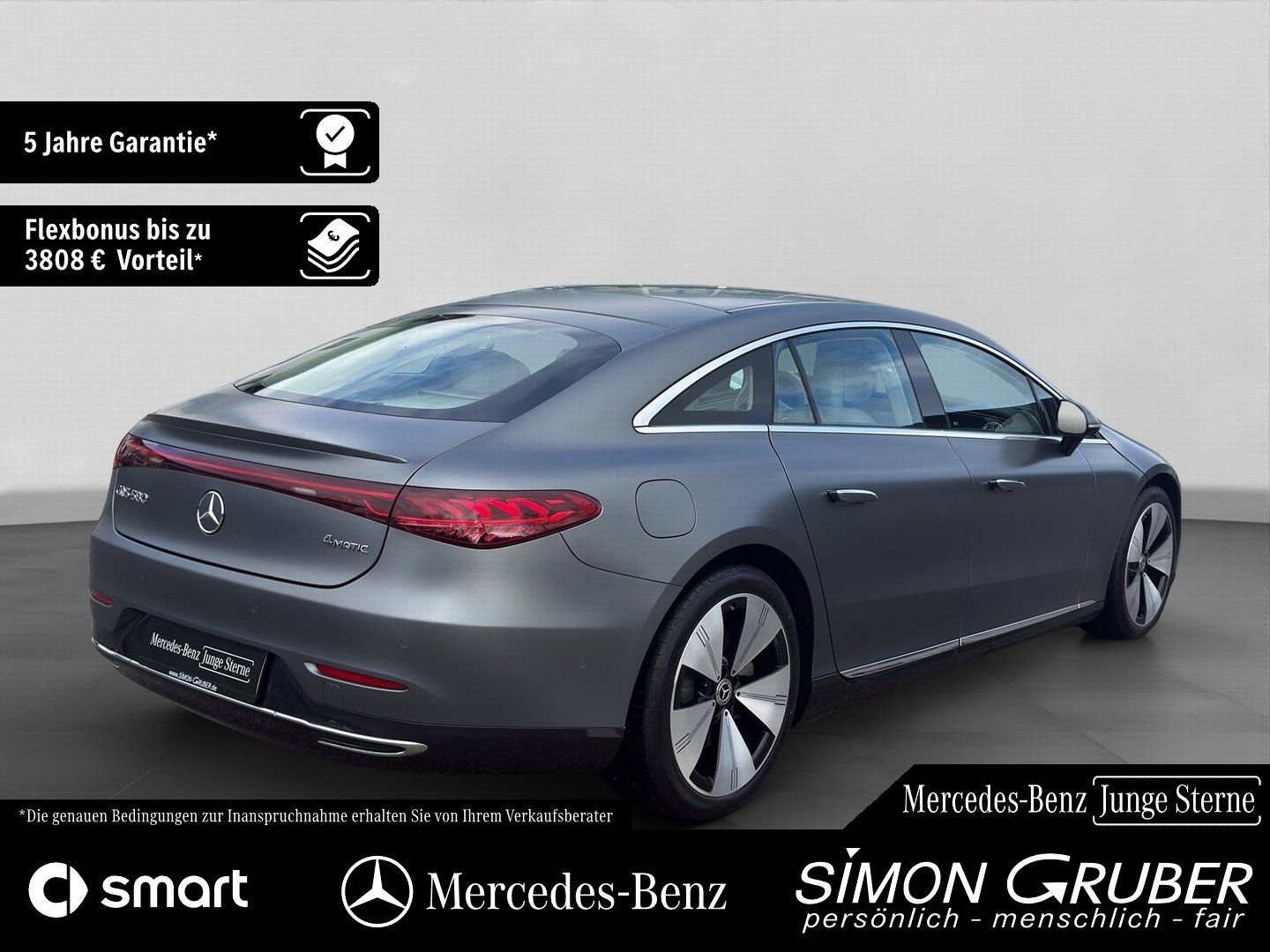 Fahrzeugabbildung Mercedes-Benz EQS 580 4M magno Massage HUD HAL ex Pressewagen!