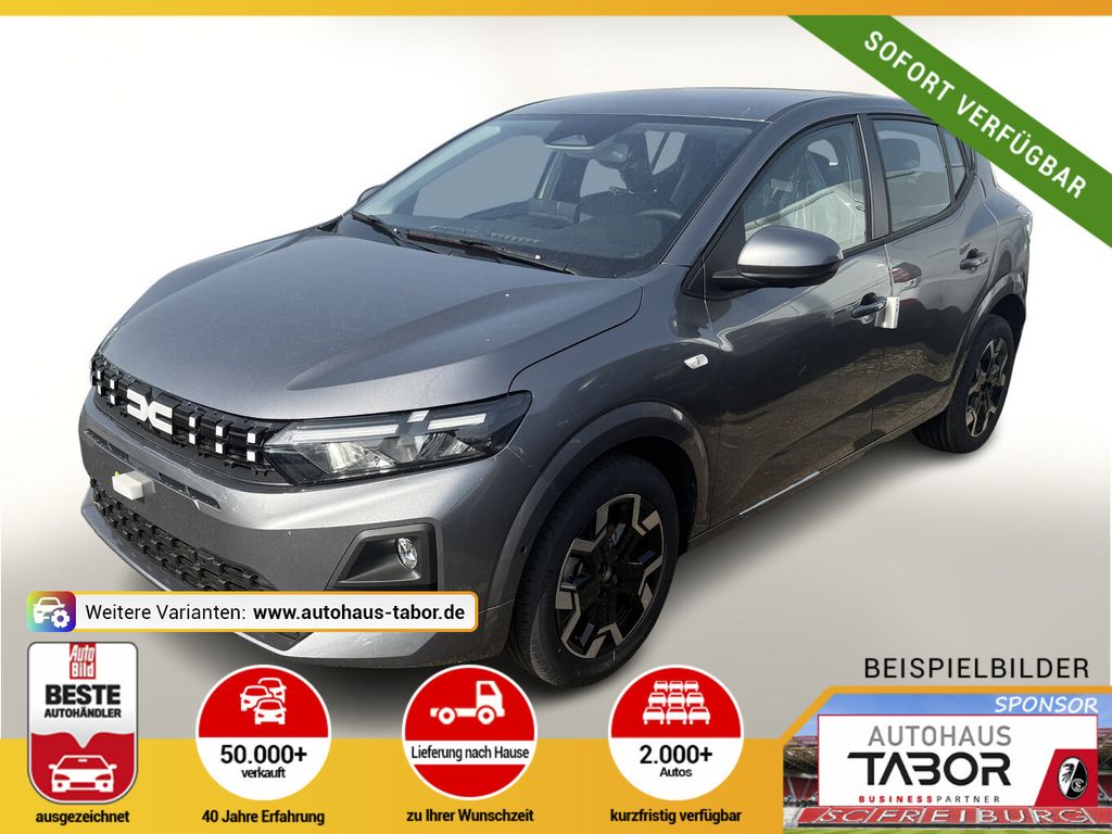 Sandero Journey TCe 100 ParkAssist Kam PDC vo/hi