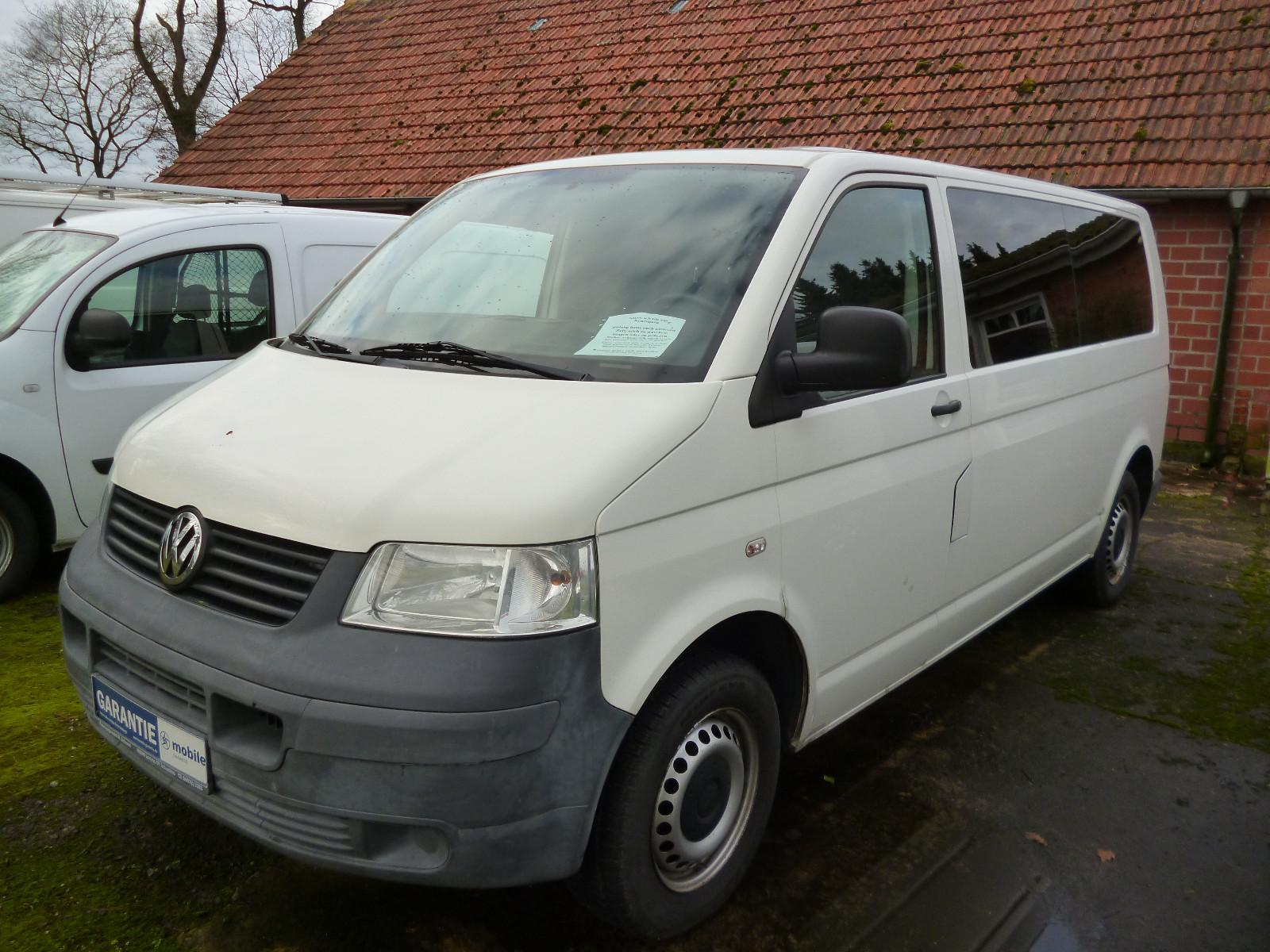 Volkswagen T5 Transporter Kombi lang 130PS AHK 6 Gang