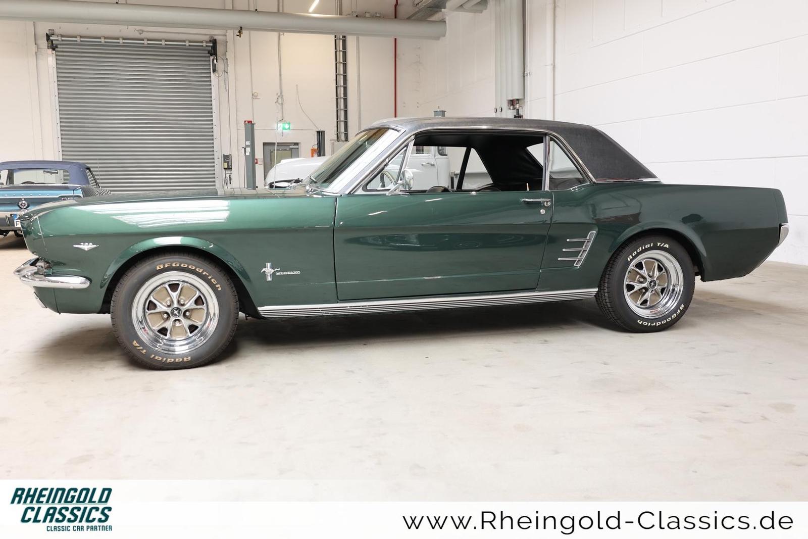 Ford Mustang 289 Coupé V8 Bullitt Green, Automatik