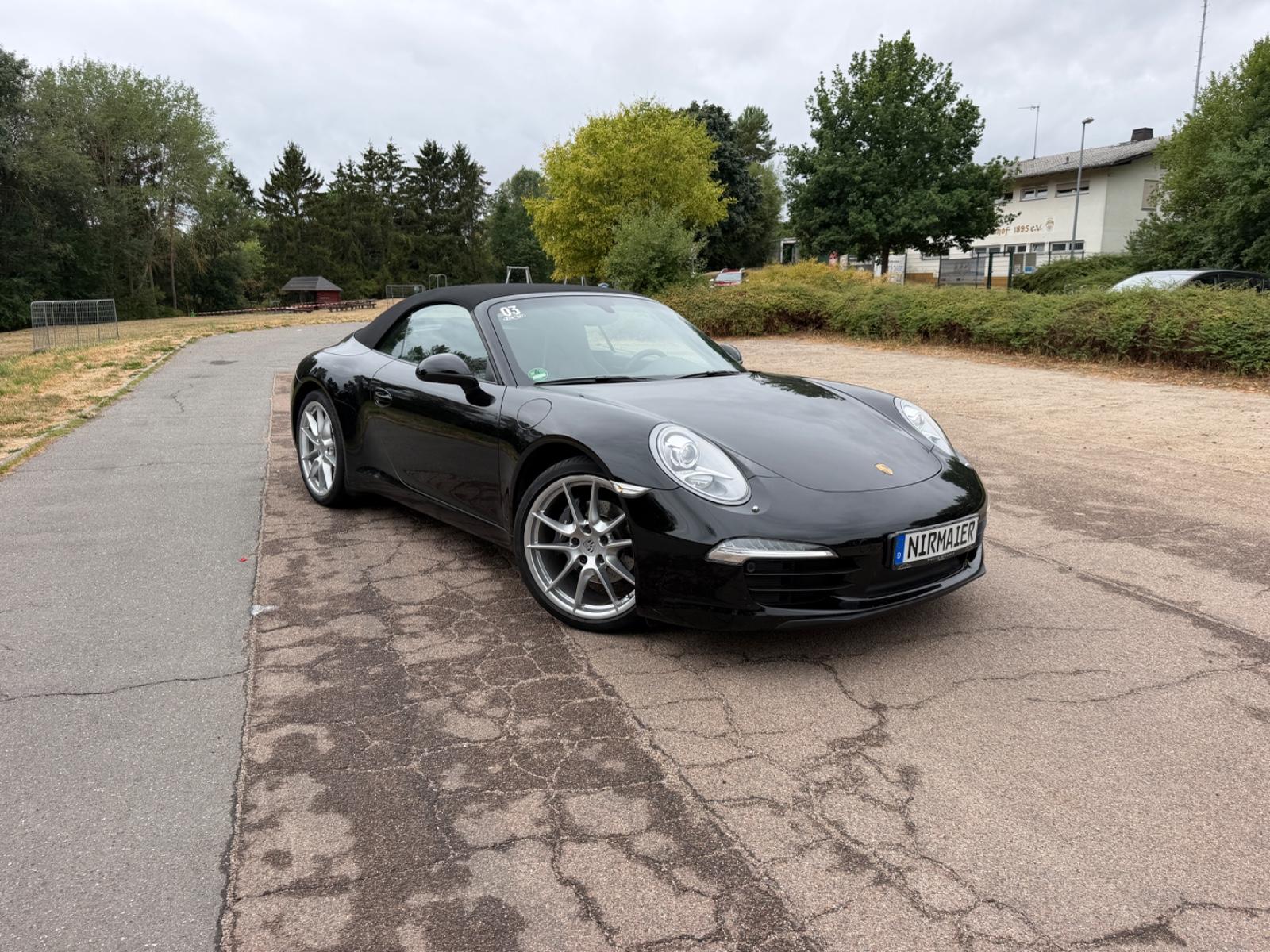 Porsche 991 Cabriolet Schalter Deutsch 1.Hand Approved